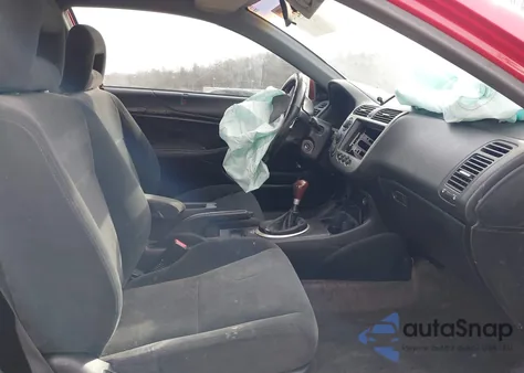 2005 Honda Civic Ex z USA, uszkodzony, nr VIN 1HGEM21975L011166